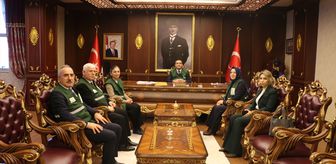 Yeşilay Trabzon Şubesi Başkanı Güner, Of Kaymakamı Eşref Akça'yı ziyaret etti