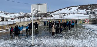 Yeşilyurt'ta okullarda deprem tatbikatı yapıldı
