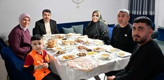 Yıldırım Belediye Başkanı Yılmaz, şehit Samet Çaldır'ın ailesiyle iftar yaptı