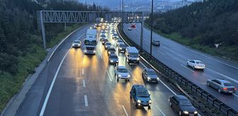 Yollarda bayram tatilinden dönüş yoğunluğu başladı