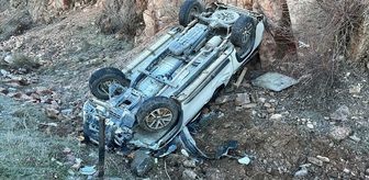 Yozgat'ta devrilen otomobilin sürücüsü yaralandı