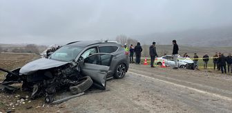 Yozgat'ta iki otomobilin çarpışması sonucu 1 kişi öldü, 5 kişi yaralandı