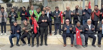 Yozgat'ta İsrail'in Gazze'ye yönelik saldırıları protesto edildi