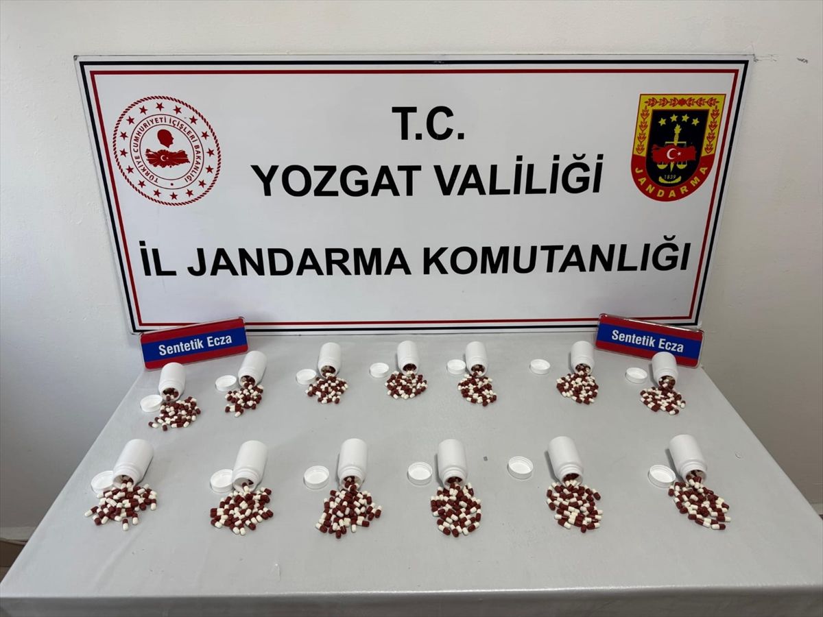 Yozgat'ta uyuşturucu operasyonunda 1 zanlı yakalandı