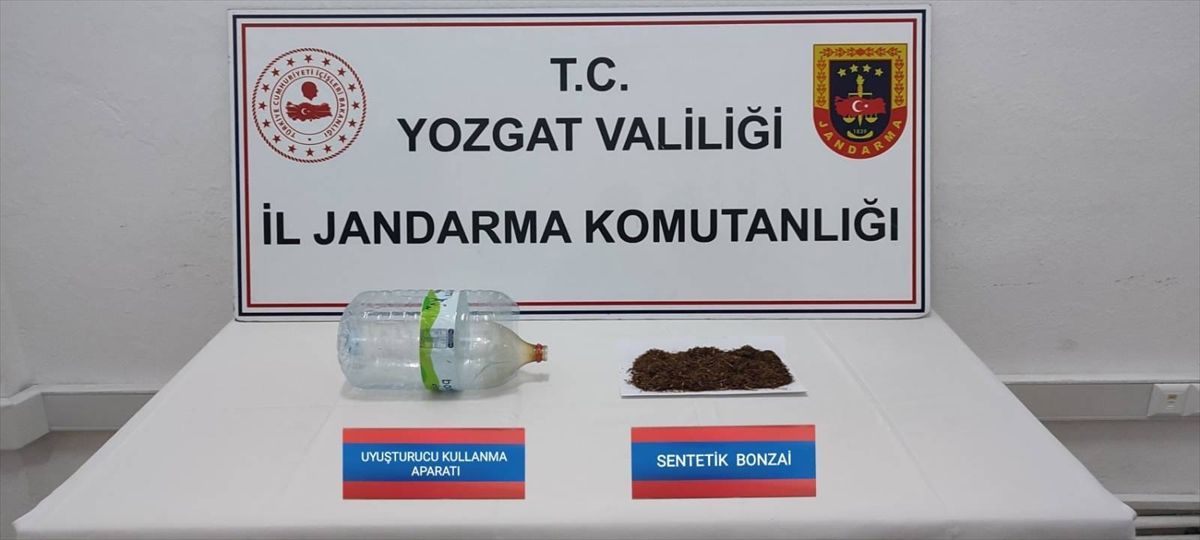 Yozgat'ta uyuşturucu operasyonunda 2 zanlı yakalandı