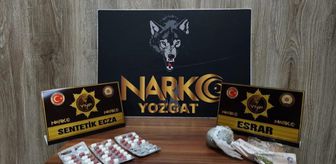 Yozgat'ta uyuşturucu operasyonunda 2 zanlı yakalandı