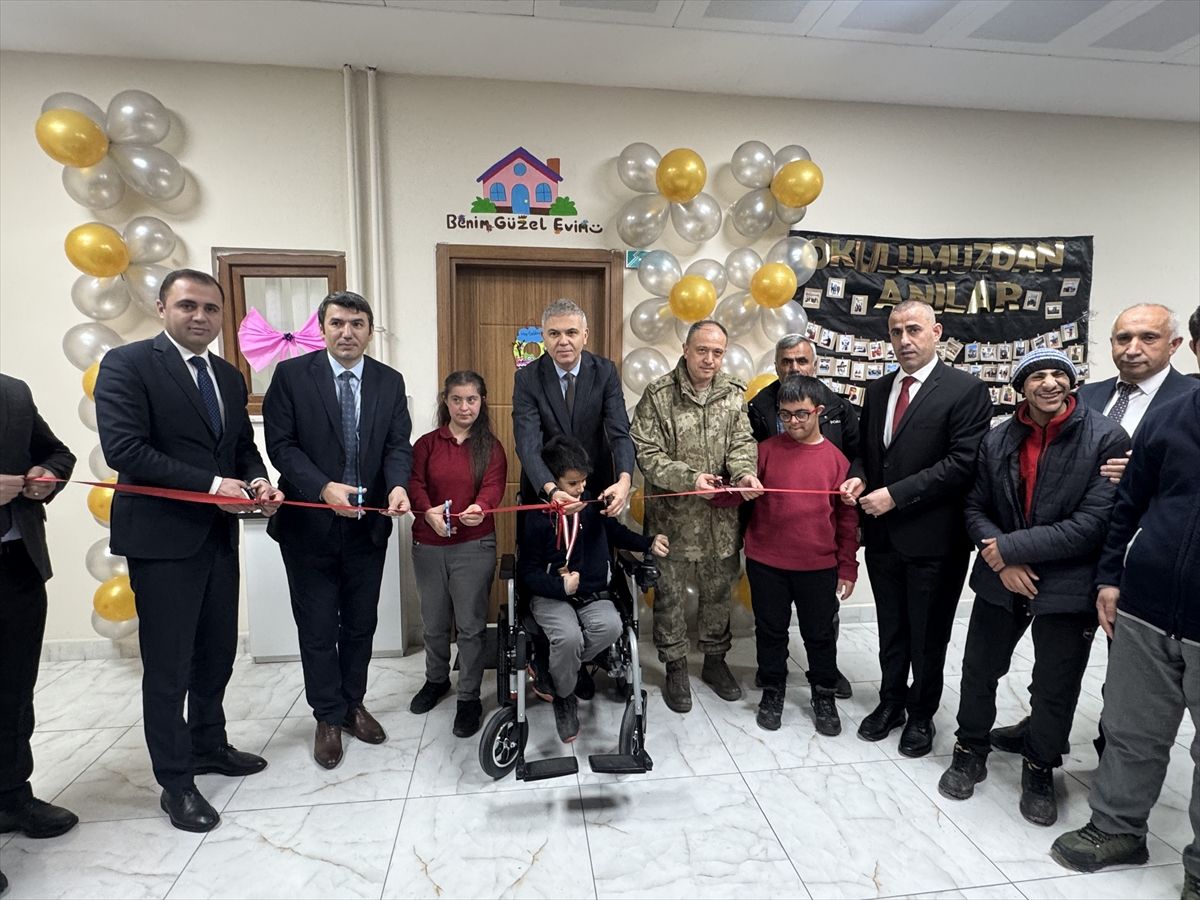 Yüksekova'da özel gereksinimli öğrenciler için 'Uygulama Evi' açıldı