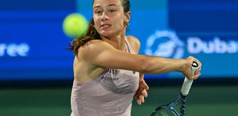 Zeynep Sönmez, Dubai Tenis Şampiyonası'na ilk turda veda etti