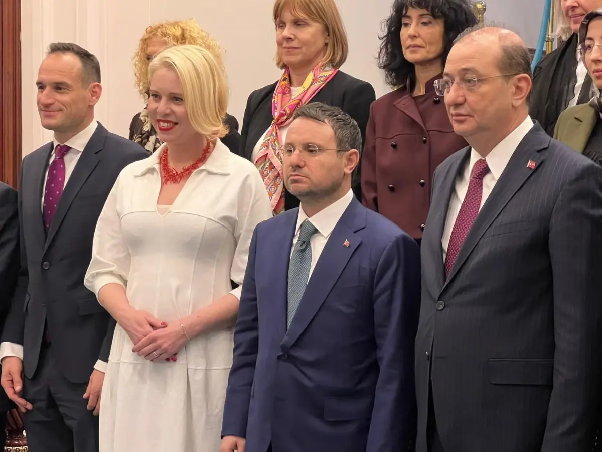 Bakan Gürlek, Slovenya Ulusal Meclis Başkanı Zupancic ile görüştü