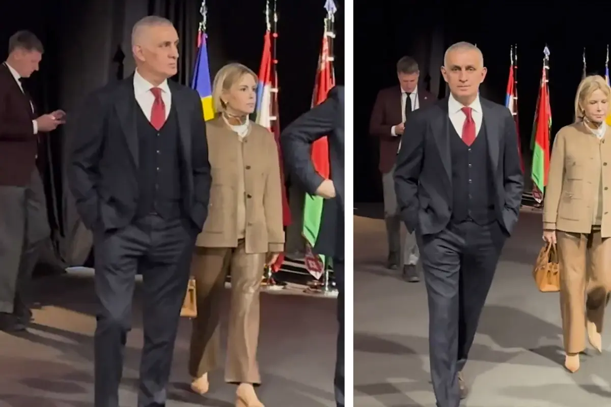 Brüksel'e giden Hacıosmanoğlu'nun yürüyüşü ve tavırları olay oldu