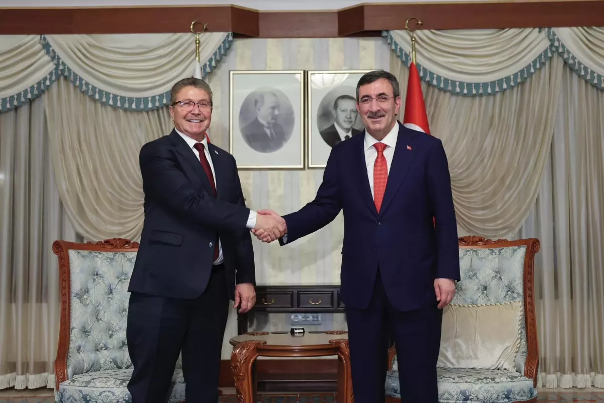Cevdet Yılmaz ve Ünal Üstel'den KKTC Ekonomik İşbirliği Toplantısı