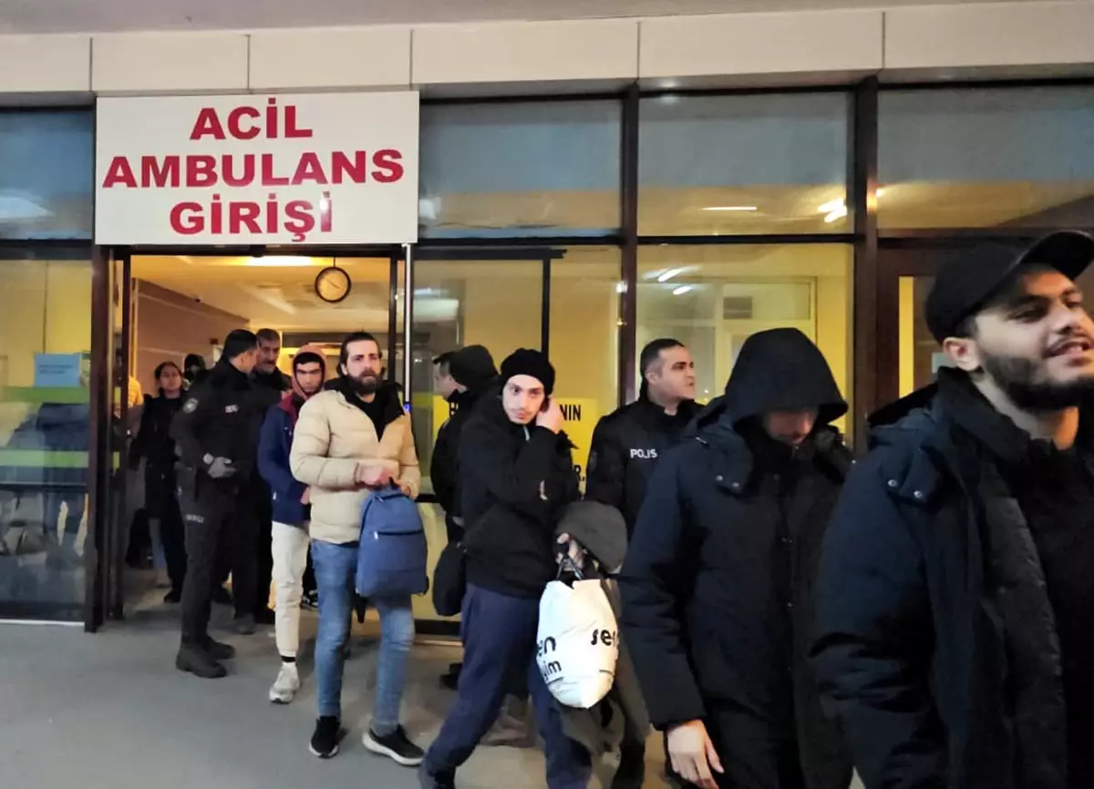 Edirne'de 18 kaçak göçmen baskınla yakalandı