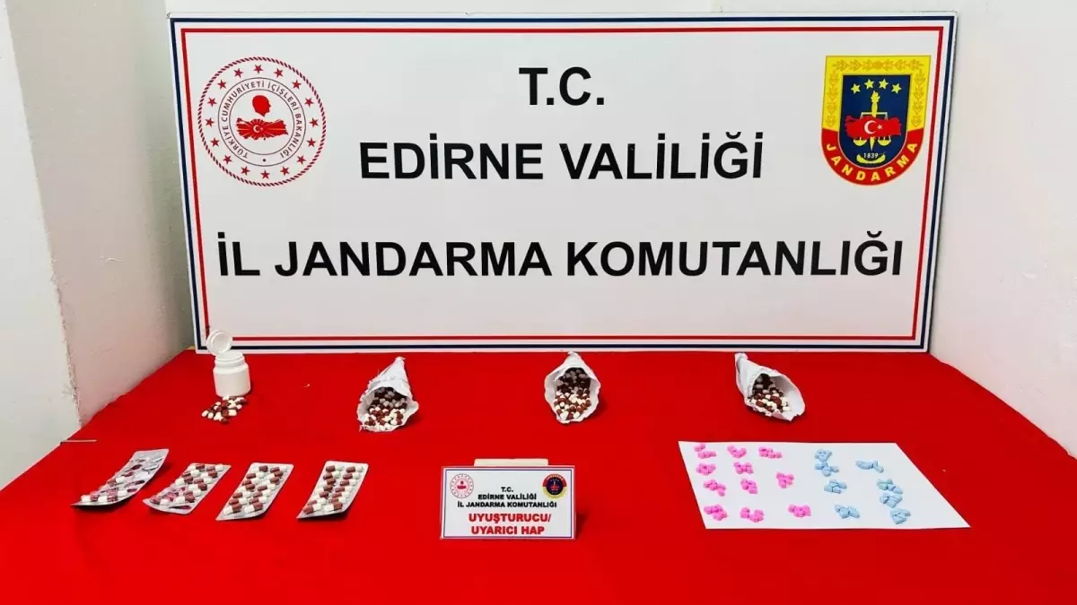 Edirne'de uyuşturucu operasyonu; karı-koca gözaltına alındı