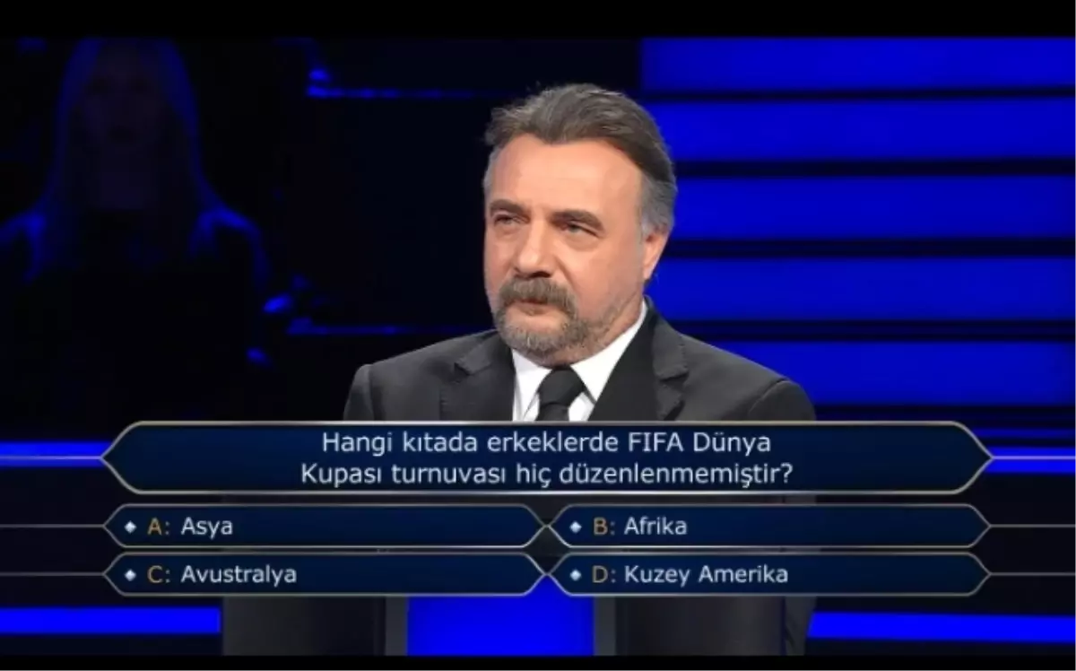 Hangi kıtada erkeklerde FİFA Dünya Kupası turnuvası düzenlenmemiştir?