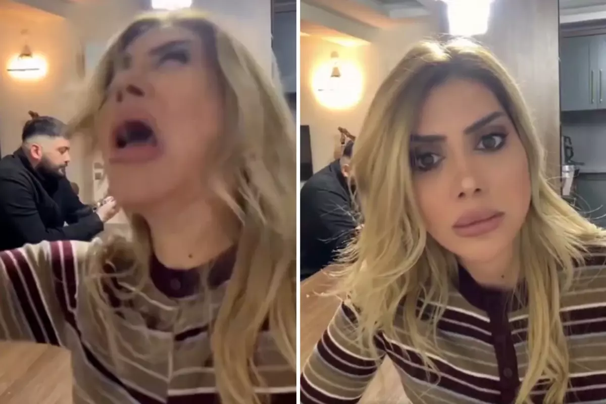 İnfial yaratan görüntü: Canlı yayın açıp çocuğuyla ilgili skandal bir çağrıda bulundu