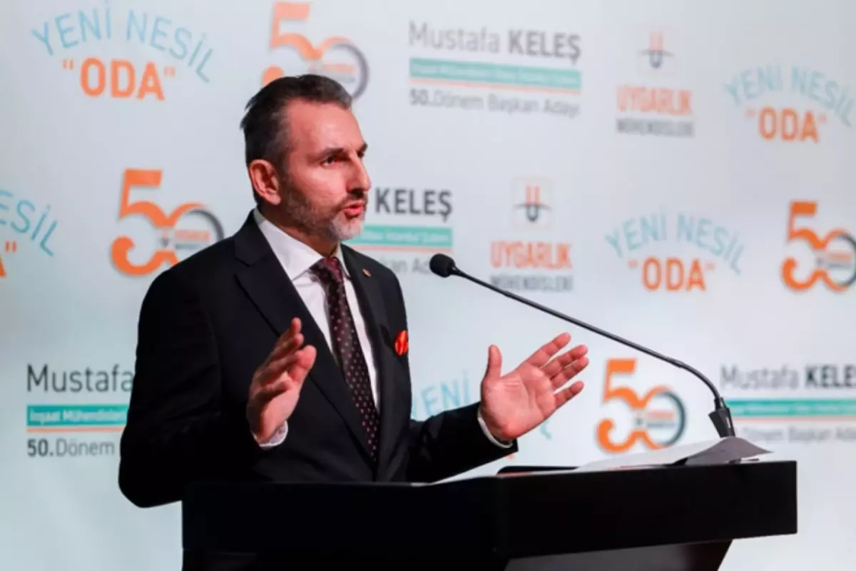 Mustafa Keleş'ten İMO İstanbul şubesine "Yeni Nesil Oda" vizyonu