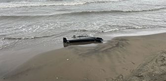 Ordu'da büyük paniğe neden olmuştu! Sahile vuran İHA ile ilgili ilk açıklama