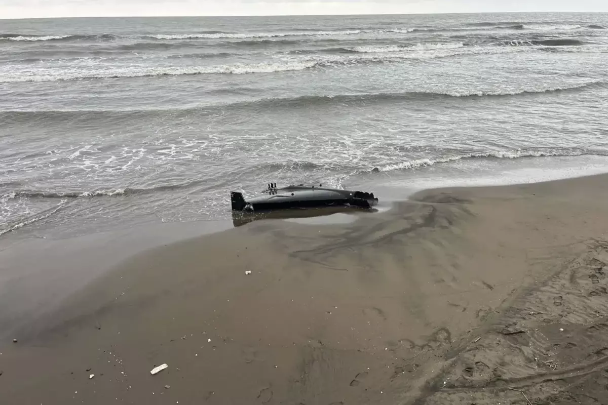 Ordu'da büyük paniğe neden olmuştu! Sahile vuran İHA ile ilgili ilk açıklama