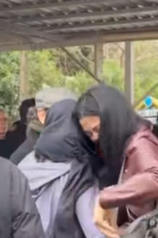 Rol arkadaşları Kanbolat Görkem Arslan'ı gözyaşlarıyla uğurladı