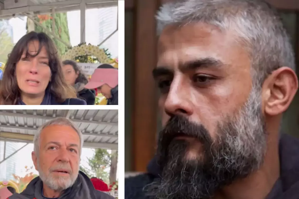 Rol arkadaşları Kanbolat Görkem Arslan'ı gözyaşlarıyla uğurladı