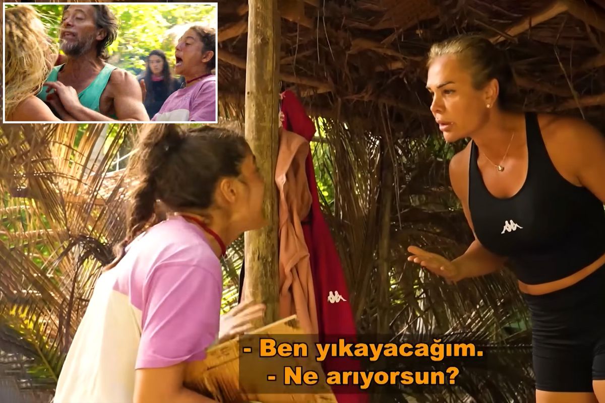 Survivor'da Nagihan, Seren Ay'ı hastanelik etti