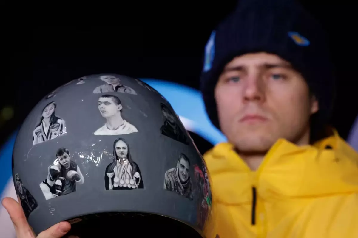 Ukraynalı Sporcu, anma kaskı sebebiyle diskalifiye edildi