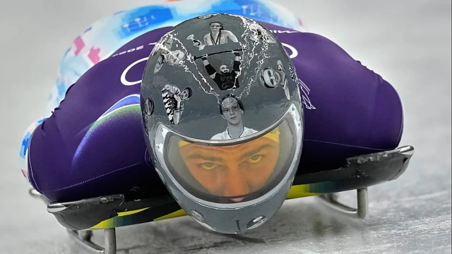 Ukrainian Athlete Disqualified Due to Memorial Helmet