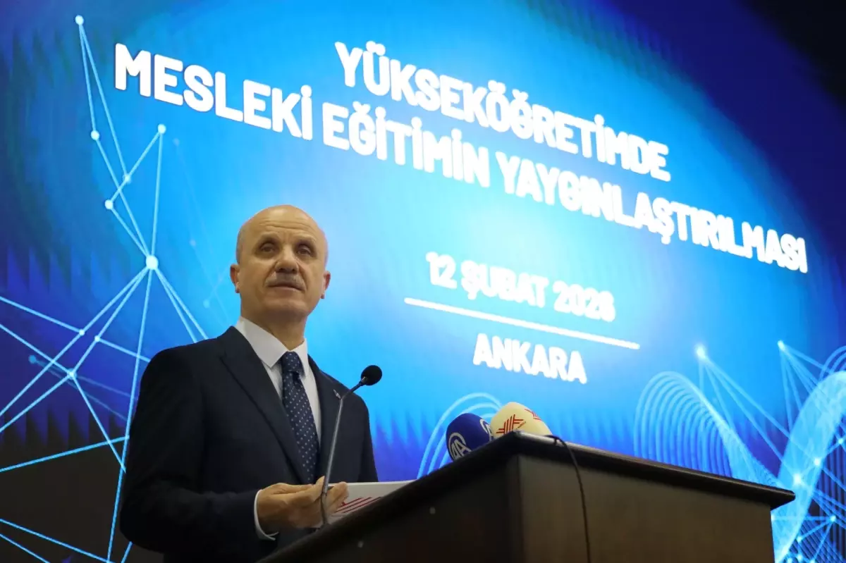 YÖK Başkanı Özvar: Uygulamalı eğitim modelinde köklü dönüşüm başlatıyoruz