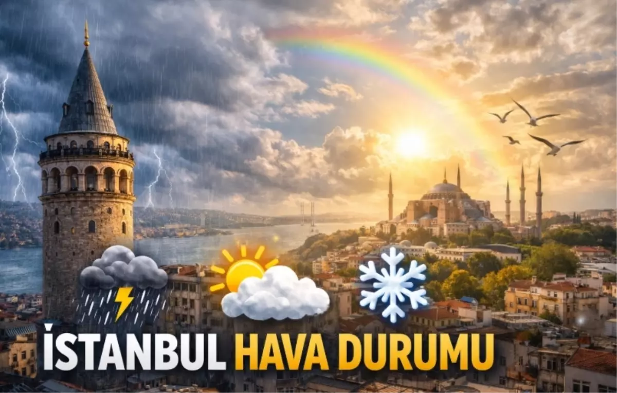 14-15 Şubat 2026 İstanbul HAVA DURUMU! Yarın İstanbul'da hava nasıl olacak, kar yağışı var mı?