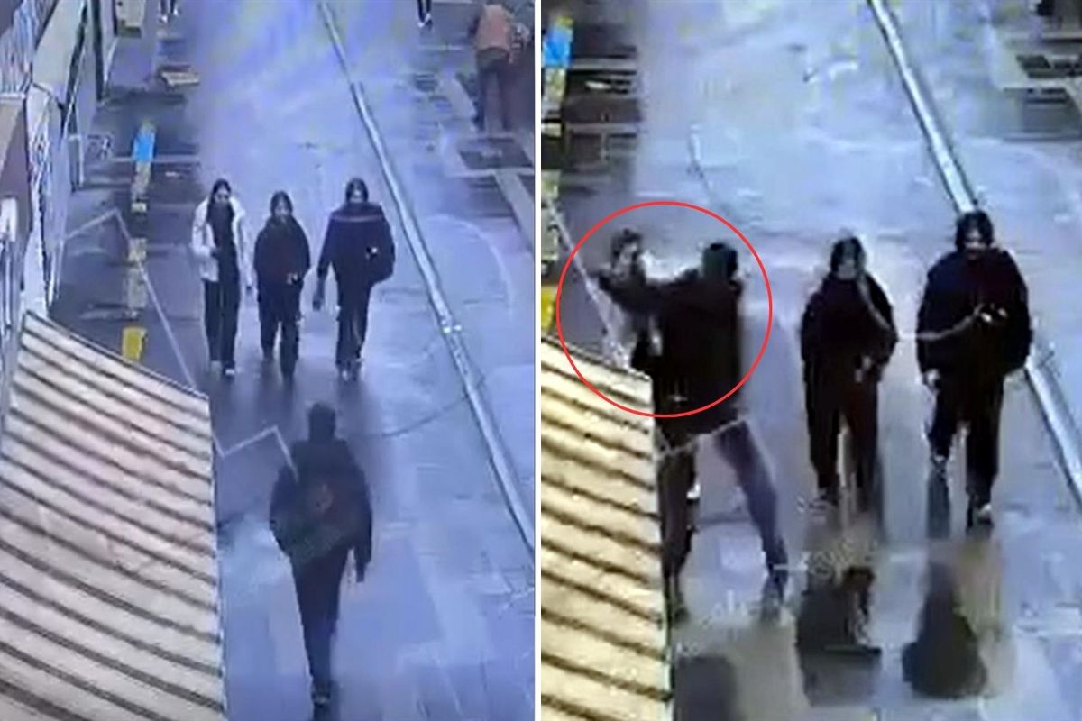 'Birini bıçaklamam lazım' deyip 16 yaşındaki kız çocuğuna saldırmıştı! O anların görüntüleri ortaya çıktı