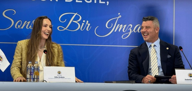 A historic signature was signed with Eda Erdem at Fenerbahçe