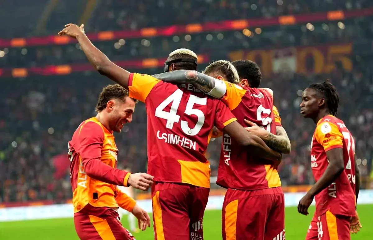 Galatasaray'dan 55 puan, 55 gol