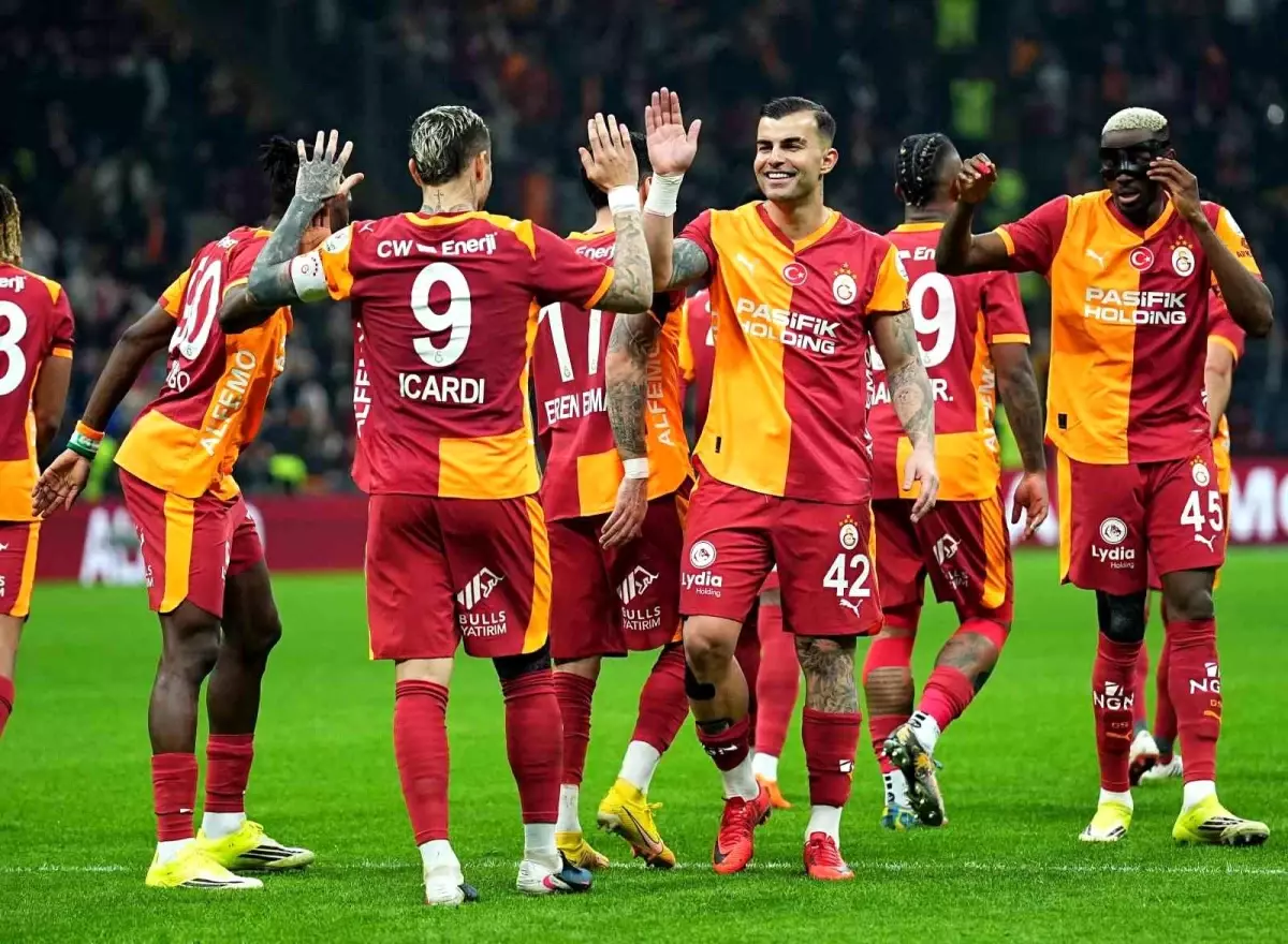 Galatasaray'dan ligde 10 maçlık yenilmezlik serisi