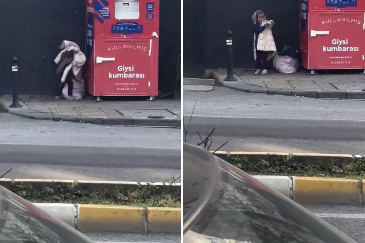 Görüntü bu sabah kaydedildi: İzlerken boğazınız düğümlenecek