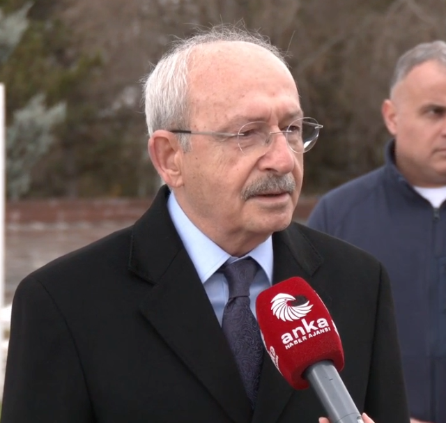 Kılıçdaroğlu was seen for the first time in a long time