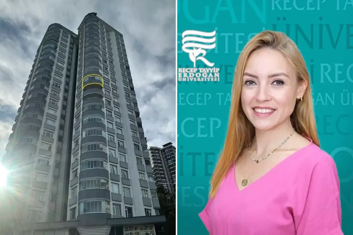 2 çocuk annesi doçentin sır ölümü! 10'uncu kattan düştü