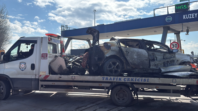The car that turned into a ball of flames became a grave for the young man! Relatives who received the sad news had a nervous breakdown