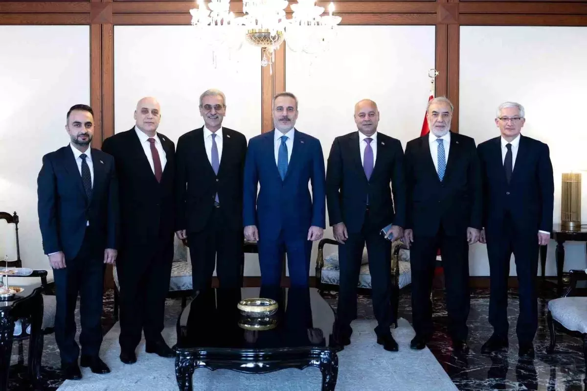 Hakan Fidan Gazze Yönetimi'yle Görüştü