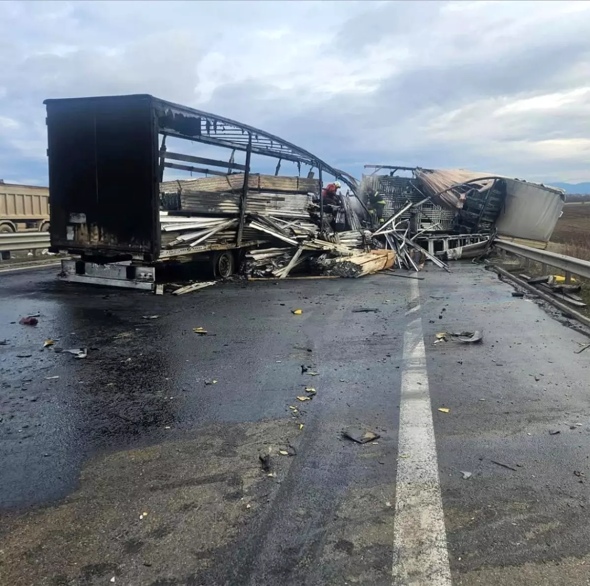 Bulgaristan'da tır kazası: 2 Türk şoför hayatını kaybetti