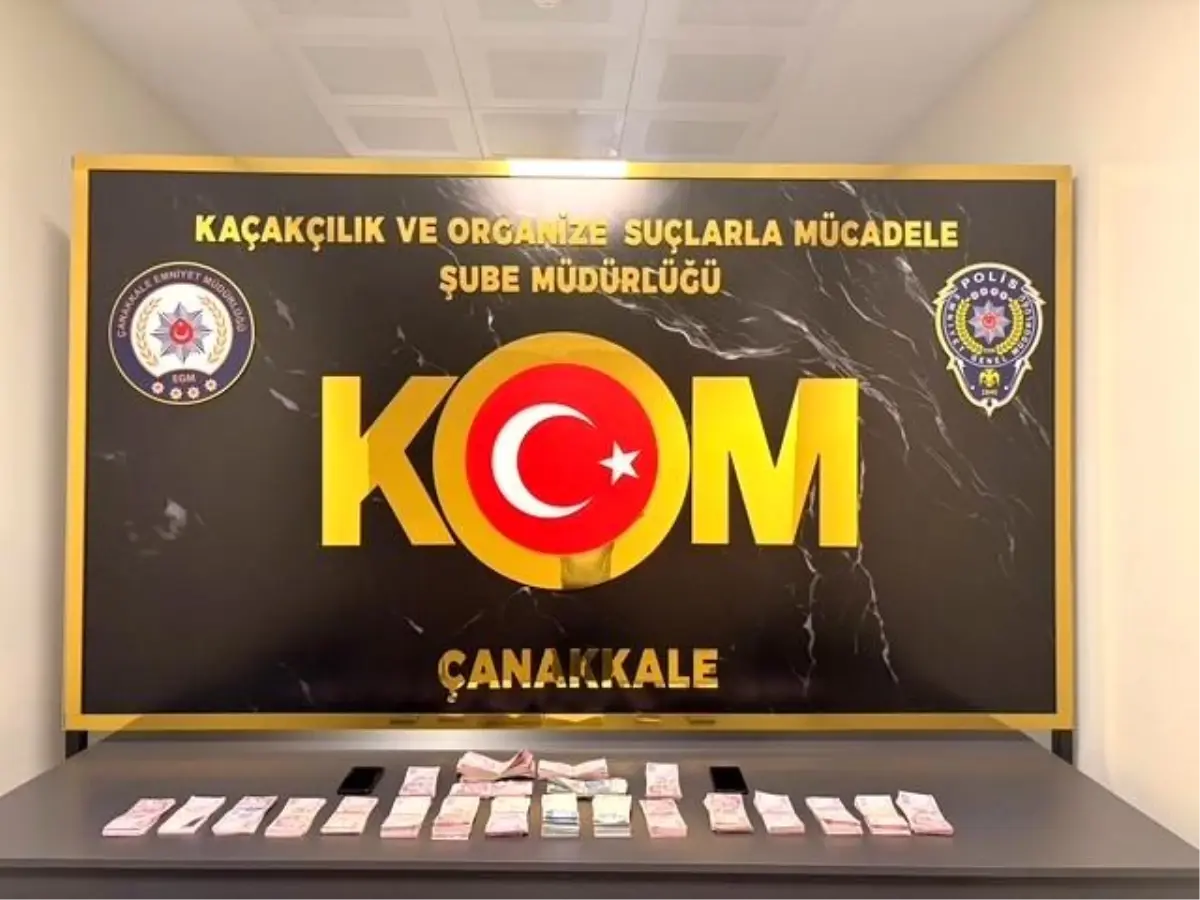 Çanakkale'de tefecilik, yağma ve kaçakçılık operasyonuna 2 tutuklama