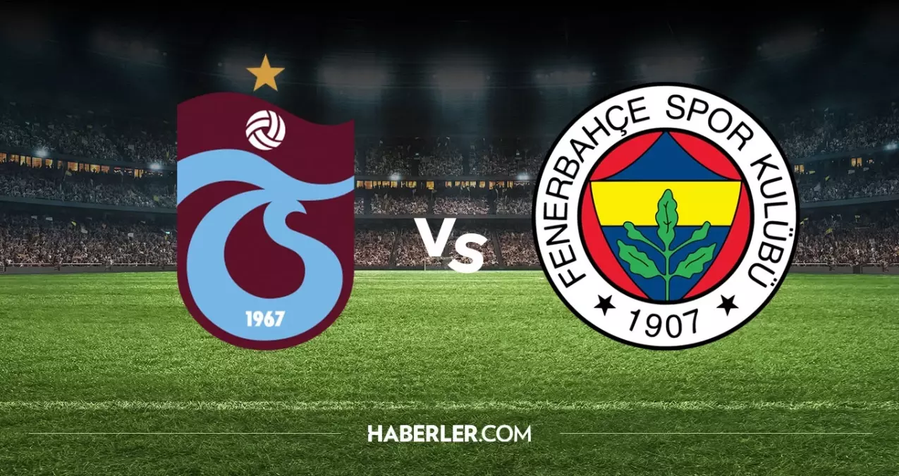 Fenerbahçe 11'i! Maç kadrosu Trabzonspor Fenerbahçe ilk 11'ler belli oldu mu? Trabzonspor Fenerbahçe maç k...