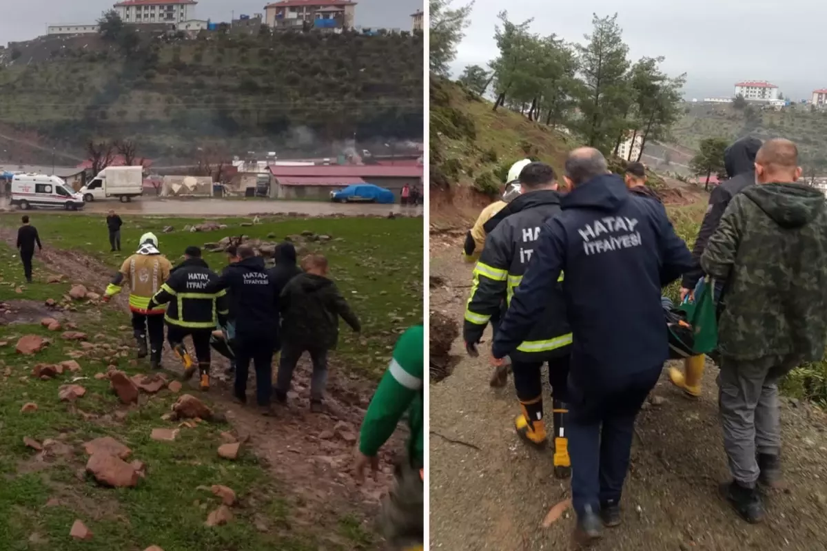 Hatay'da su birikintisine düşen çocuk hayatını kaybetti