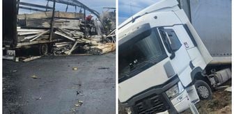 Komşuda korkunç kaza! İki Türk şoför feci şekilde can verdi