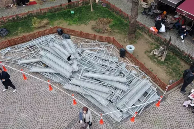 Judicial brake on the table-chair crisis in Koza Han! Decision to stop the eviction