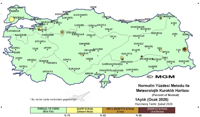 The drought map turned green with the latest rains