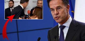 Kürtlerle ilgili soruya Rutte'den dikkat çeken tavır! Muhabirin çekiştirmesi de işe yaramadı