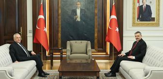 Mehmet Ağar yeni İçişleri Bakanı Mustafa Çiftçi'yi ziyaret etti