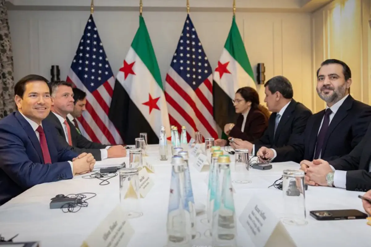 Münih'te Rubio, Şeybani ve Abdi aynı masada! 'Bin kelimeye bedel fotoğraf' notuyla paylaşıldı