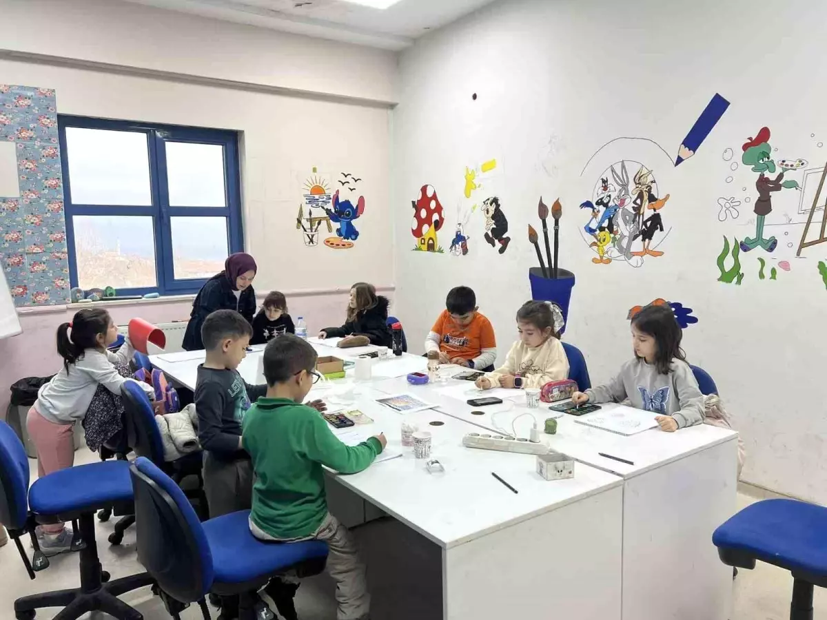 Resim kursu yoğun ilgi görüyor