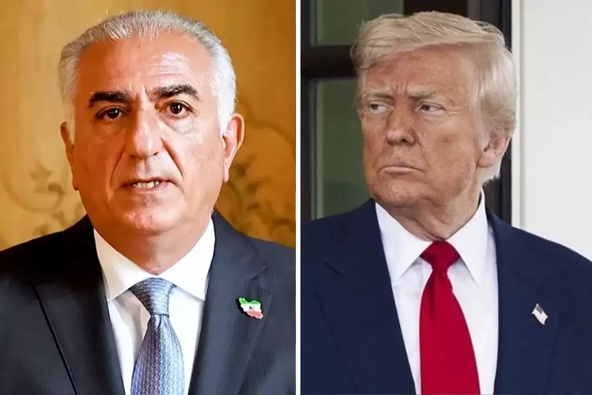 Rıza Pehlevi'den Trump'a çağrı: İran İslam Cumhuriyeti'ni bitirmenin zamanı geldi